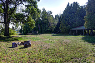 field and picnic pavillion